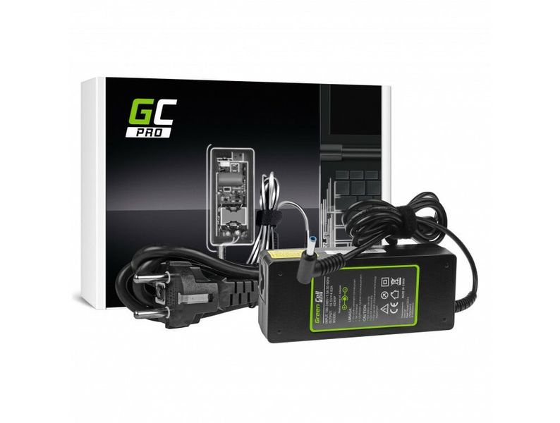 Green Cell AD65P PRO nabíjačka pre notebooky HP 19.5V 4.62A 90W