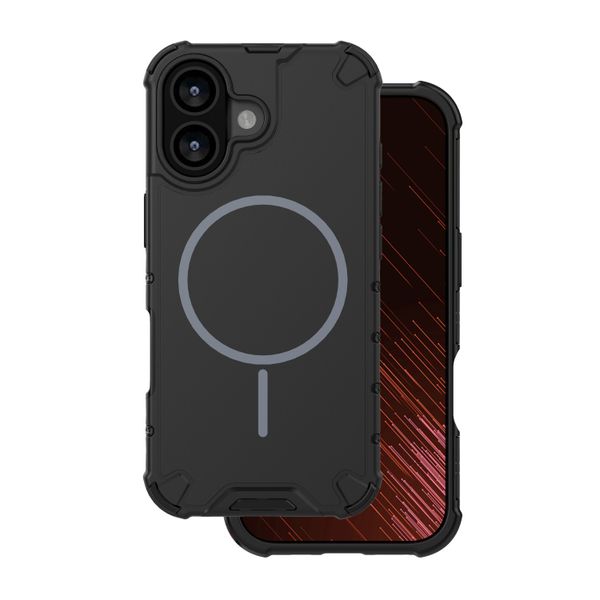 Puzdro Defender 2in1 Mag pre iPhone 16 6,1" čierne