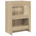 vidaXL Skriňa pod umývadlo do kúpeľne Dub sonoma 56 x 37,5 x 81 cm