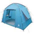vidaXL Stan chata so strechou Modrá 210 x 210 x 138 cm Polyester