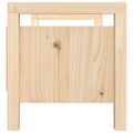 vidaXL Lavička do predsiene 80x40x43 cm masívne borovicové drevo