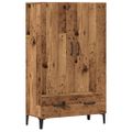 vidaXL Highboard Old Wood 70x31x115 cm Engineered Wood