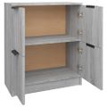 vidaXL Komoda sivý dub sonoma 60x30x70 cm spracované drevo