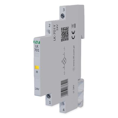 Signalizácia F&F LK-701Y/24V AC/DC na DIN lištu