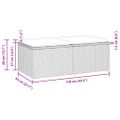 vidaXL 2-dielna záhradná súprava pohoviek s vankúšmi polyratan akácia