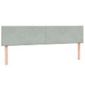 vidaXL Box Spring Posteľ s matracom Svetlosivá 180x220 cm Zamat