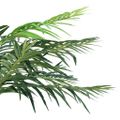 vidaXL Umelá palma Phoenix s kvetináčom 215 cm zelená