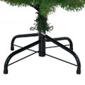 vidaXL Umelý Sklápací Vianočný Stromček Zelená 150 cm PVC a oceľ