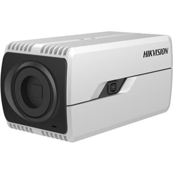 Hikvision 4MPix ANPR IP BOX Darkfighter kamera; P-Iris + ABF, WDR 140dB, Audio, Alarm, Mikrofón