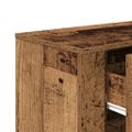 vidaXL Komoda staré drevo 80x33x70 cm kompozitné drevo