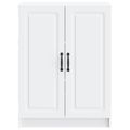 vidaXL Servírovacia skriňa Biela 66 x 34,5 x 87 cm Kompozitné drevo