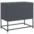 vidaXL TV skrinka antracitová 68x39x60,5 cm oceľ