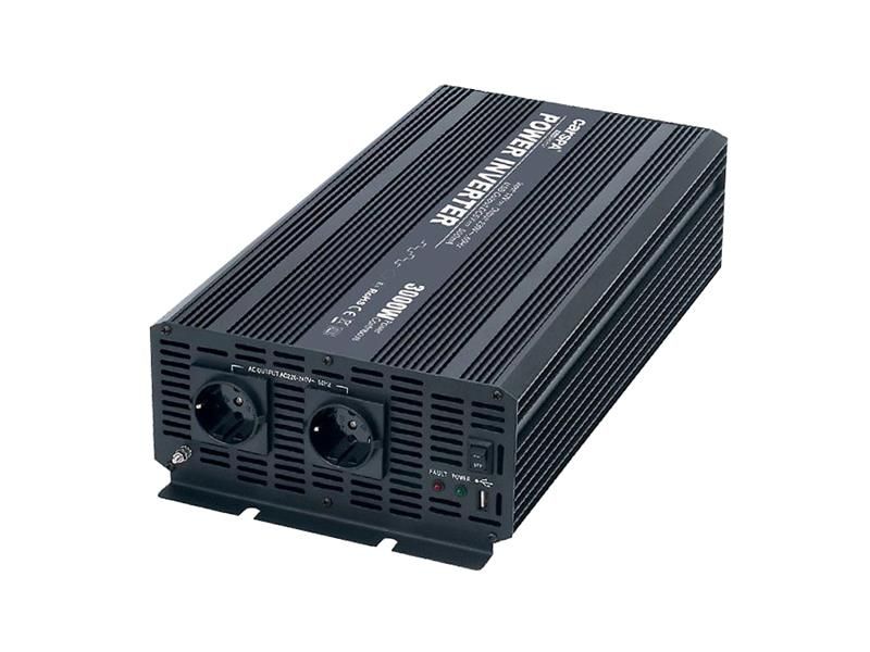 Menič napätia Carspa CAR3K 24V/230V 3000W USB