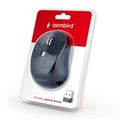 Gembird/Cestovní/Optická/1 600 DPI/Bezdrátová USB/Černá