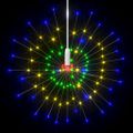 vidaXL Vonkajšie vianočné prskavky 2 ks, farebné 20 cm, 280 LED