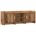 vidaXL TV skrinka 130 x 33 x 47 cm Staré drevo Kompozitné drevo