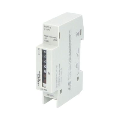 Počítadlo prev. hodín PALADIN 311170 (BW 70.18), 24V, 50Hz, 1mod., sivé, na DIN lištu