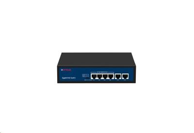 CP-DNW-GPU4G2-48C Štvorportový 10/100/1000 Mbps PoE switch s 2x 10/1000 Mbps uplinkom