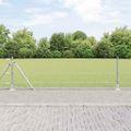vidaXL Hexagonálne oplotenie s betónovým podstavcom 100 x 0,6 m