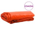 vidaXL Tarpaulin 650g / m² Oranžová 2,5 x 4,5 m Plátno s PVC povrchom