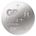 Lítiová gombíková batéria GP Ultra plus CR2016, 4 ks