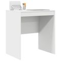 vidaXL Stôl Biela 70 x 50 x 76 cm