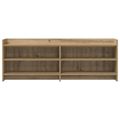 vidaXL TV skrinka 135 x 33 x 47 cm Dub artisan Kompozitné drevo