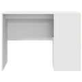 vidaXL Stôl Biela Kompozitné drevo 102 x 50 x 75 cm