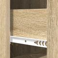 vidaXL Zásuvkový kabinet 33 x 34,5 x 90 cm Kompozitné drevo Dub sonoma