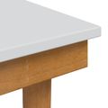 vidaxl Stolička k toaletke FAUSKE Biela 40 x 33 x 45 cm