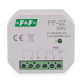 Relé elektromagnetické F&F PP-2Z/230, 2× NO, 230V, 2x 16A, do krabice