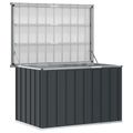 vidaXL Záhradný úložný box antracitový 109x67x65 cm