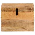 vidaXL Úložný box 39x28x31 cm mangovníkový masív