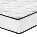 vidaXL Bonnell pružinový matrac stredne tvrdý 200x200 cm King Size