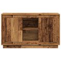 vidaXL Komoda staré drevo 102x35x60 cm kompozitné drevo