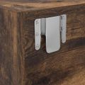 vidaXL TV skrinka, dymový dub 60x31x25,5 cm spracované drevo