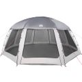 VidaXL Stan pri bazéne s odnímateľnými stenami zo sieťoviny 612x612 cm