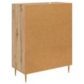 vidaXL Servírovacia skriňa Remeselný dub 69,5 x 34 x 90 cm