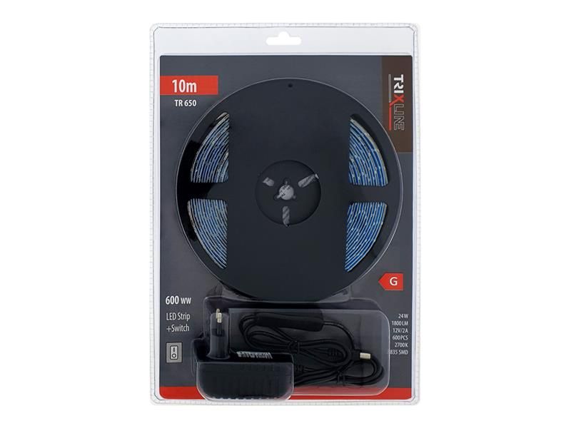 LED pásik 12V 2835 60LED/m IP20 24W TRIXLINE TR 650 10m