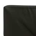 vidaXL Vankúš na paletu VIANEN 100% polyester Čierna 120 x 40 x 12 cm