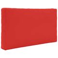 vidaXL Vankúš na vonkajšiu pohovku Polyester Červená 80 x 80 cm