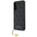 Guess HC PU 4G Charm puzdro pre Samsung Galaxy A56 Čierna