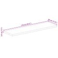 vidaXL Stolová doska 110x30x3,8 cm obdĺžniková masívna akácia