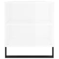 vidaXL Konferenčný stolík lesklý biely 102x44,5x50 cm kompozitné drevo