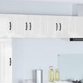 vidaXL Nástenná skrinka PORTO 2 pcs Vysoký lesk bielej 60 x 31 x 40 cm