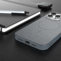 Trblietavé tenké Mag puzdro pre iPhone 12 / 12 Pro 6,1" čierna