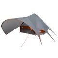 vidaXL Teepee stan pre 7 osôb 7-miestny Šedá a oranžová