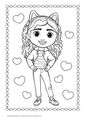 Gabby's Dollhouse JUMBO hádanky a maľovanky