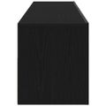 vidaXL TV skrinka 120 x 35 x 40 cm Čierny dub Kompozitné drevo
