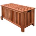 vidaXL Záhradný úložný box 118x52x58 cm, drevo